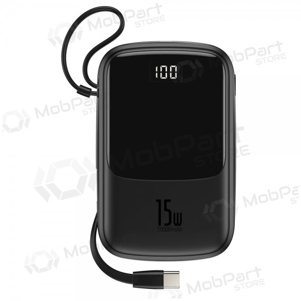 Väline patarei / aku Power Bank Baseus Q Pow With Type-C Cable 10000mAh must PPQD-A01