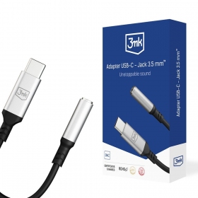 Adapter 3mk Adapter USB-C to 3,5mm