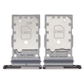 Samsung S918 Galaxy S23 Ultra Dual SIM kaardi hoidja (mustad) (service pack) (originaalne)