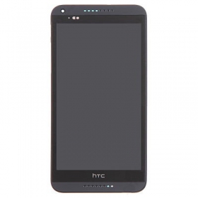 HTC Desire 816 ekraan (mustad) (koos raamiga) (service pack) (originaalne)