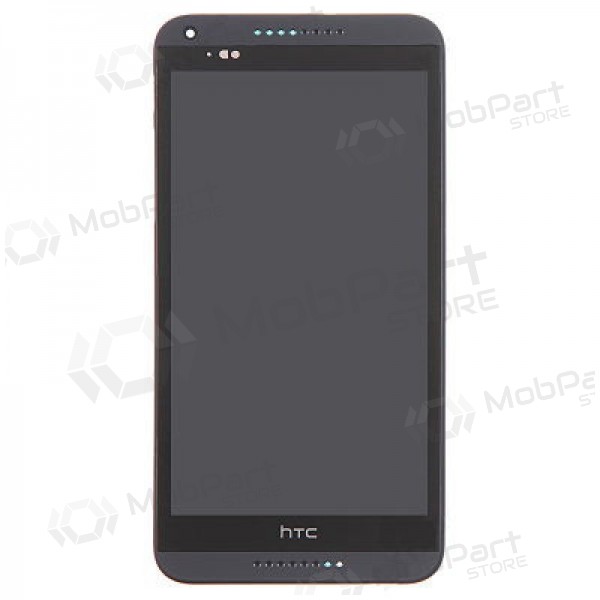HTC Desire 816 ekraan (mustad) (koos raamiga) (service pack) (originaalne)