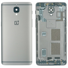 OnePlus 3 / 3T patareipesade kaas (tagakaas) (hõbedased) (kasutatud grade B, originaalne)