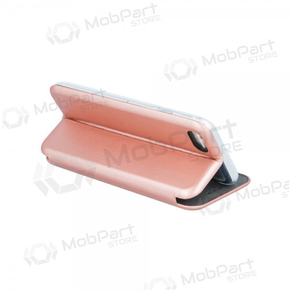Apple iPhone 12 / 12 Pro ümbris - Book Elegance (roosa / kuldne)
