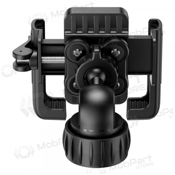 Telefono laikiklis dviračiui Baseus GoTrip Series Bike Phone Mount Cluster mustad C40572301111-00