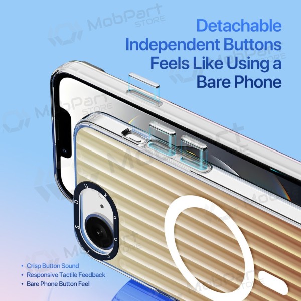 Apple iPhone 16e, 17e ümbris - Dux Ducis Zest (Gradient Desert Gold)
