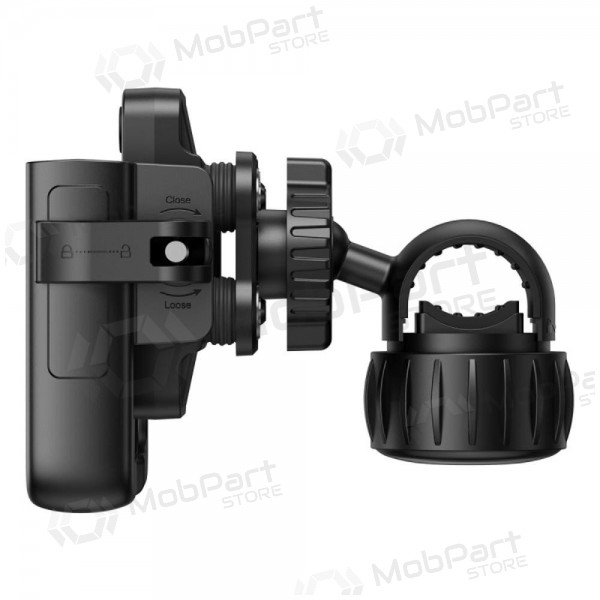 Telefono laikiklis dviračiui Baseus GoTrip Series Bike Phone Mount Cluster mustad C40572301111-00
