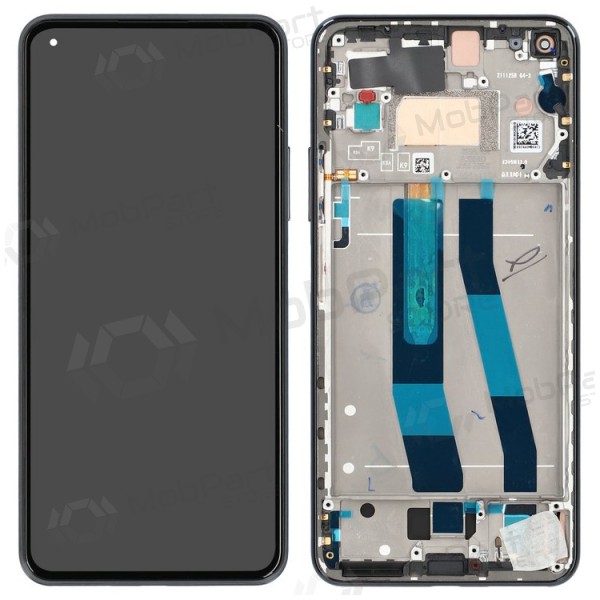 Xiaomi Mi 11 Lite 4G / Mi 11 Lite 5G / 11 Lite 5G NE ekraan (mustad) (koos raamiga) (Premium) Xiaomi Mi 11 Lite 4G / Mi 11 Lite 5G / 11 Lite 5G NE ekraan (mustad) (koos raamiga) (Premium)