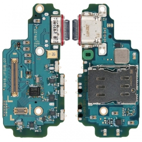 Samsung S918 Galaxy S23 Ultra laadimispesa ja mikrofoni liides (laadimisliides) (service pack) (originaalne)