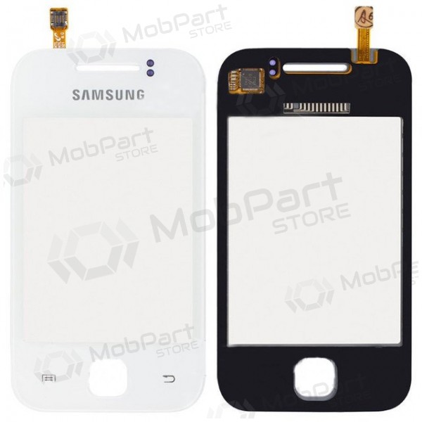 Samsung s5360 Galaxy Y puutetundlik klaas (valge)