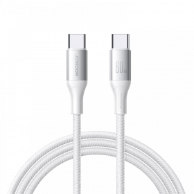 USB kaabel Joyroom S-A28 USB-C to USB-C 60W 1.0m valged
