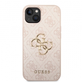 Apple iPhone 14 ümbris - Guess PU 4G Metal Logo