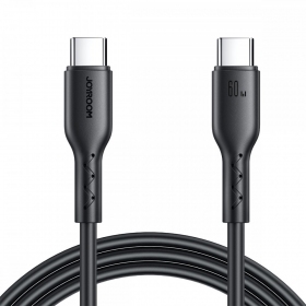 USB kaabel Joyroom SA26-CC3 USB-C to USB-C 60W 1.0m mustad