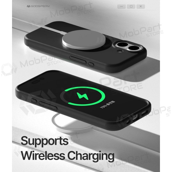 Ümbris Mercury Pure Magsafe Silicon Case Apple iPhone 17 punane