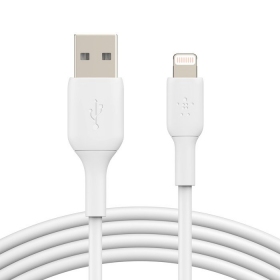 USB kaabel Belkin Boost Charge USB-A to Lightning 1.0m valged