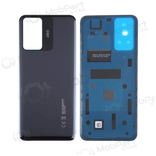 Xiaomi Redmi Note 12S patareipesade kaas (tagakaas) (mustad)