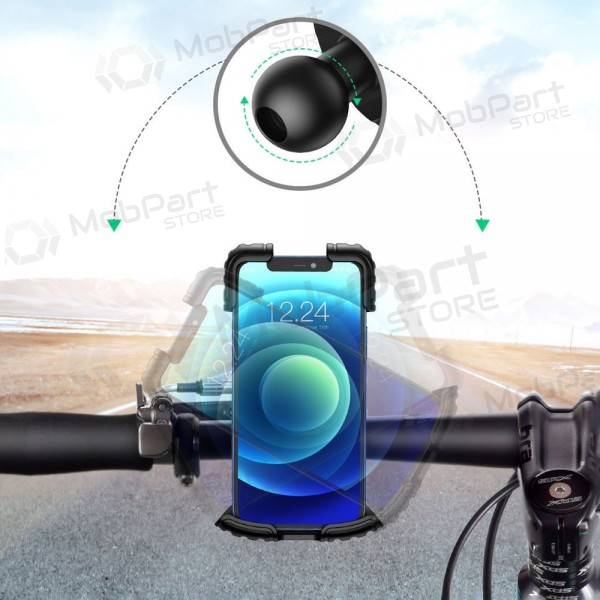 Telefono laikiklis dviračiui Ugreen LP494 mustad