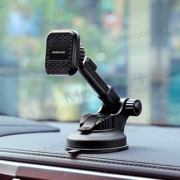 Auto telefonihoidja Borofone BH21 Vanda, tvirtinamas ant prietaisų skydelio, magnetinis