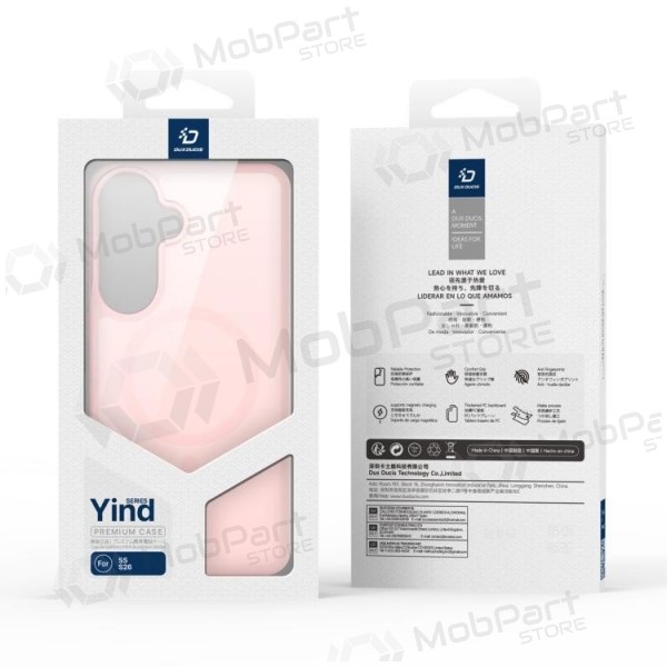 Samsung Galaxy S26+ ümbris - Dux Ducis Yind MagSafe (roosa)