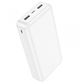 Väline patarei / aku Power Bank Hoco J100A 2xUSB-A 20000mAh valge
