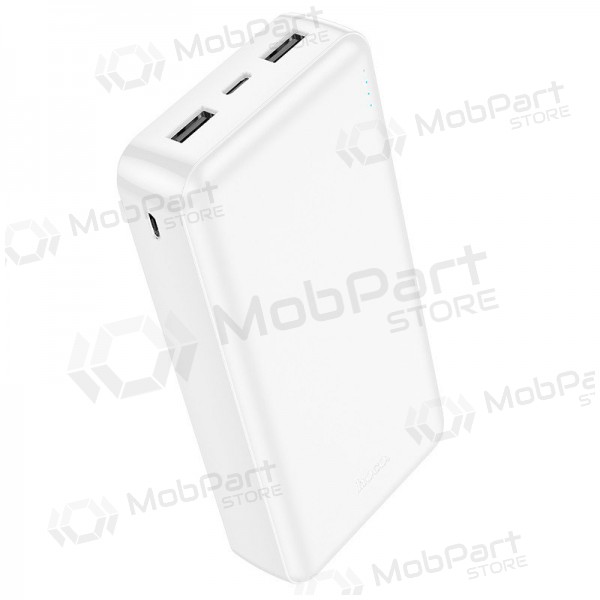 Väline patarei / aku Power Bank Hoco J100A 2xUSB-A 20000mAh valge Väline patarei / aku Power Bank Hoco J100A 2xUSB-A 20000mAh valge