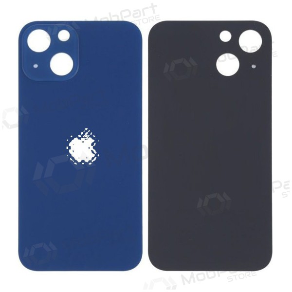 Apple iPhone 13 mini patareipesade kaas (tagakaas) (sinised) (bigger hole for camera) Apple iPhone 13 mini patareipesade kaas (tagakaas) (sinised) (bigger hole for camera)