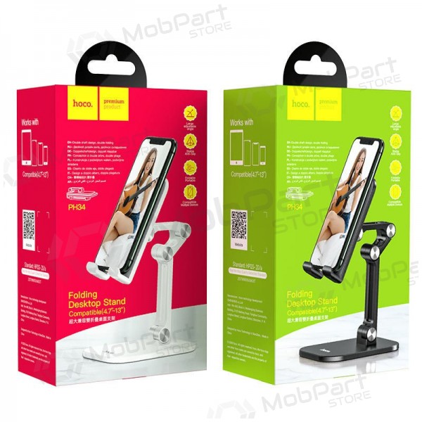 Hoco PH34 telefono laikiklis mustad