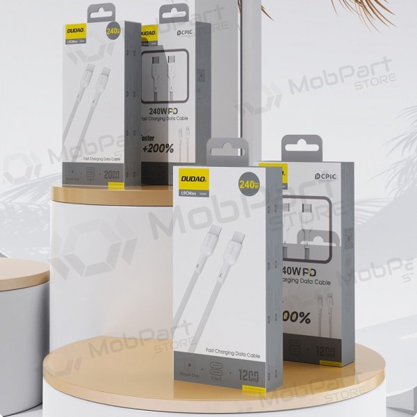 USB-C kaabel Dudao L9CMax USB-C kuni USB-C 2 m 240 W must