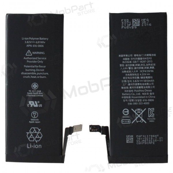 Apple iPhone 6 patarei / aku (1810mAh) - Premium Apple iPhone 6 patarei / aku (1810mAh) - Premium
