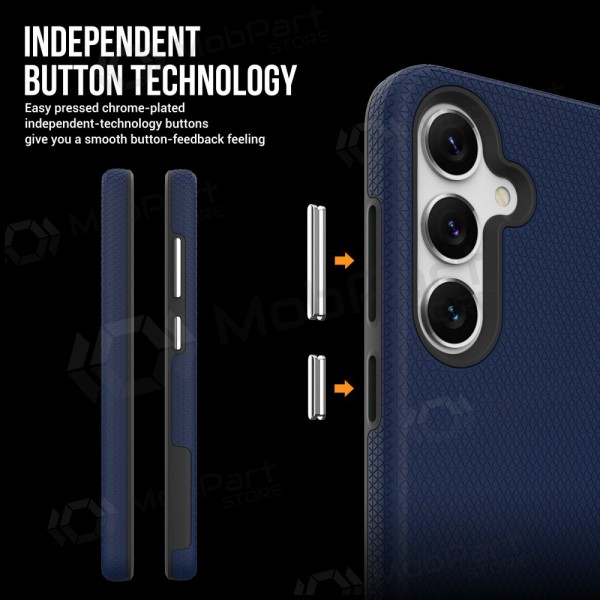 Ümbris Perfectionists Triangle Case Samsung A266 A26 5G tumesinine Ümbris Perfectionists Triangle Case Samsung A266 A26 5G tumesinine