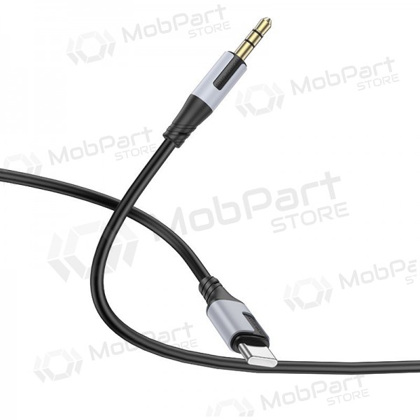 Audio kaabel Borofone BL19 USB-C to 3,5mm mustad