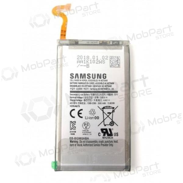 Samsung G965F Galaxy S9 Plus patarei / aku (3500mAh) (kasutatud grade B, originaalne)