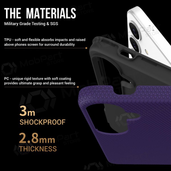 Ümbris Perfectionists Triangle Case Samsung A165 A16 4G/A166 A16 5G lilla Ümbris Perfectionists Triangle Case Samsung A165 A16 4G/A166 A16 5G lilla