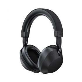 Juodos Acefast H14 Bluetooth USB-C juhtmevabad kõrvaklapid mikrofoniga