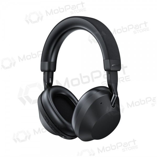 Juodos Acefast H14 Bluetooth USB-C juhtmevabad kõrvaklapid mikrofoniga