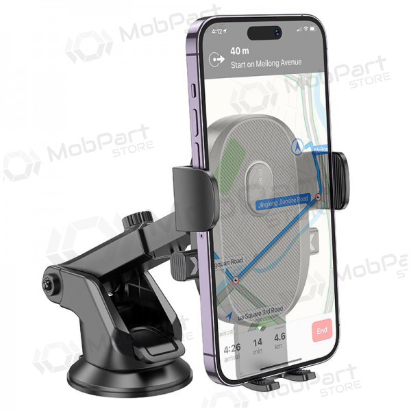 Auto telefonihoidja Borofone BH93 (dashboard) mustad