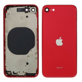 Apple iPhone SE 2020 patareipesade kaas (tagakaas) (punane) full