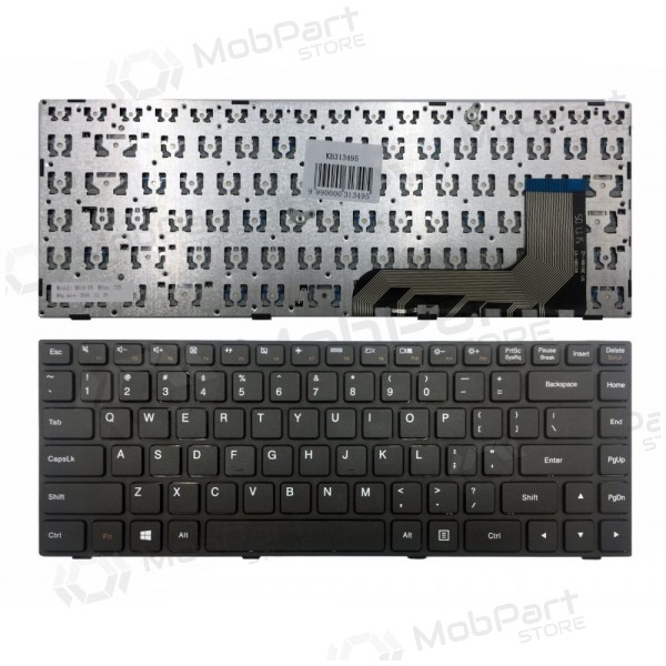 Lenovo: IdeaPad 100, 100-14IBD, 100-14IBY klaviatuur Lenovo: IdeaPad 100, 100-14IBD, 100-14IBY klaviatuur