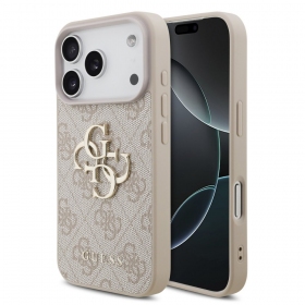 Apple iPhone 17 Pro ümbris - Guess PU 4G Metal Logo