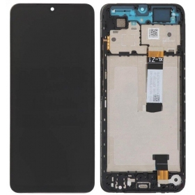 Xiaomi Redmi A5, Poco C71 ekraan (mustad) (koos raamiga) (Premium)