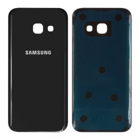 Samsung A320 Galaxy A3 2017 patareipesade kaas (tagakaas) (mustad) (kasutatud grade A, originaalne)