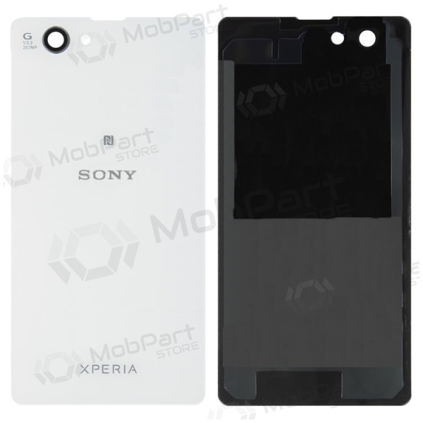 Sony Xperia Z1 Compact D5503 patareipesade kaas (tagakaas) (valged)