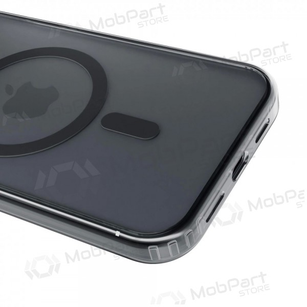 Apple iPhone 17 Pro Max, 18 Pro Max ümbris - 3mk Frosty MagCase (must)