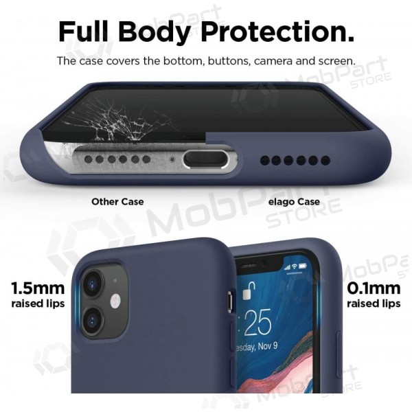 Samsung Galaxy S26 FE ümbris - Liquid Silicone 1.5mm tumesinine