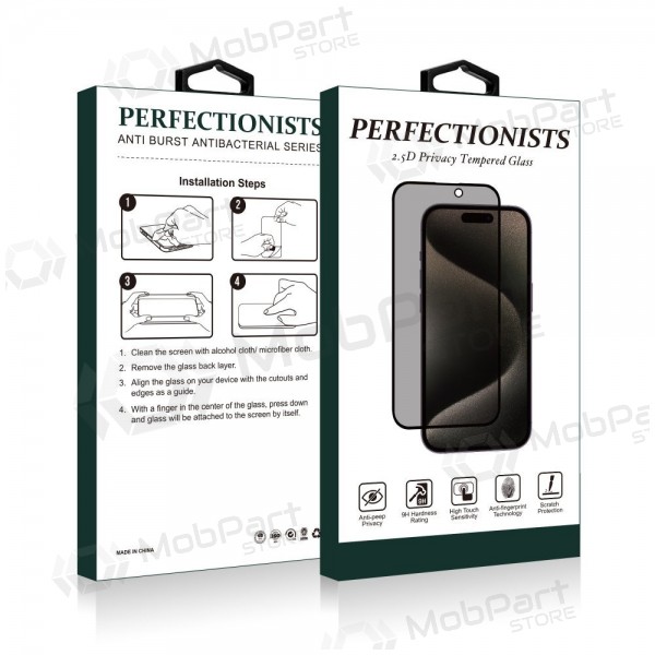 Samsung Galaxy S26 FE kaitseklaas - 2.5D Privacy Perfectionists