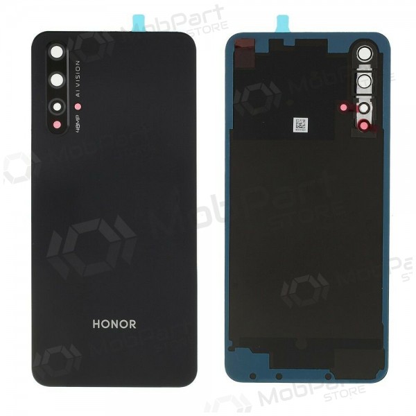 Huawei Honor 20 patareipesade kaas (tagakaas) mustad (Midnight Black) (kasutatud grade C, originaalne) Huawei Honor 20 patareipesade kaas (tagakaas) mustad (Midnight Black) (kasutatud grade C, originaalne)