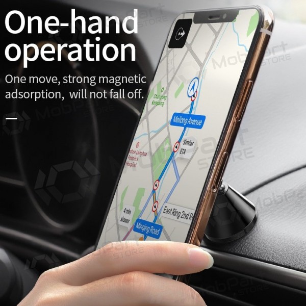 Auto telefonihoidja HOCO CA46 (dashboard mounting, magnetic fixing, silver) Auto telefonihoidja HOCO CA46 (dashboard mounting, magnetic fixing, silver)