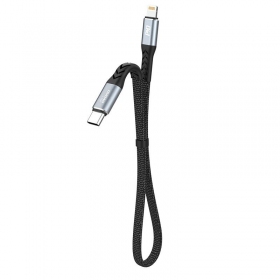 Lightning kaabel Dudao L10P USB-C to Lightning 0.23 m 20 W must