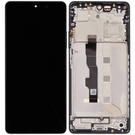 Xiaomi Redmi Note 13 5G ekraan (mustad) (koos raamiga) (Premium)