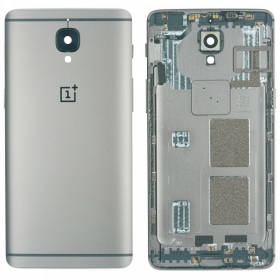 OnePlus 3 / 3T patareipesade kaas (tagakaas) (hõbedased) (kasutatud grade C, originaalne)