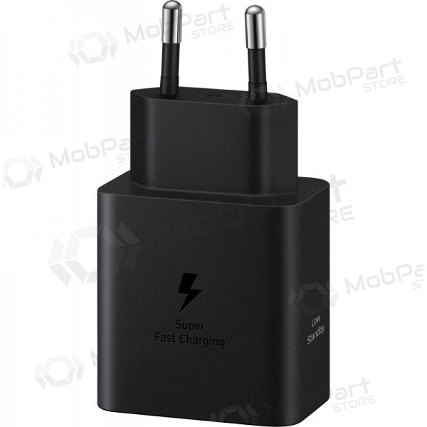 Laadija Samsung EP-T4511XBEGEU 45W + USB-C to USB-C kaabel mustad